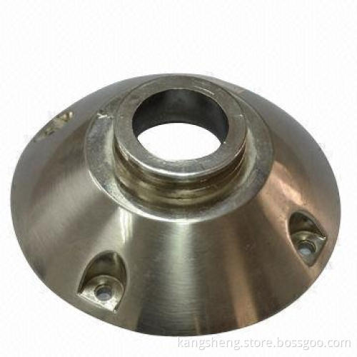 Die casting CNC machined security camera holder, surface is polished, color is optional, ADC12/ADC3